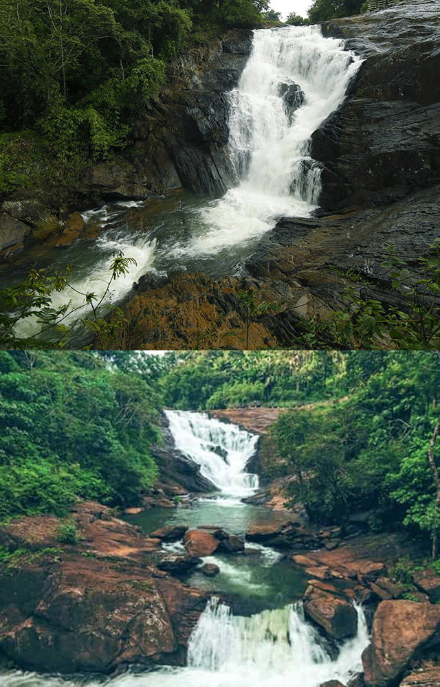 Kanthanpara Waterfalls is a hidden gem in Wayanad. It lies at a distance of 22 kilometers from Kalpetta, 23 kilometers from Sultan Bathery.
