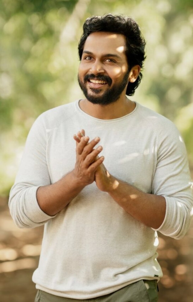 Throughout his career, Karthi has consistently chosen roles that challenged him, displaying a remarkable range in his performances.