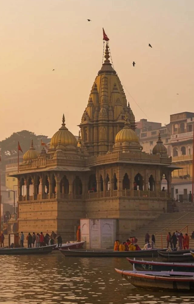 It`s one of the 12 Jyotirlingas of Lord Shiva and is believed to be the spiritual center of the universe. Pilgrims believe that dying in Kashi grants moksha.