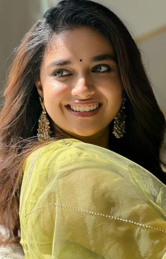 In this heartwarming sports drama, Keerthy Suresh plays Sakhi Pawar, a sharpshooter from a rural village, showcasing her inspiring journey.
