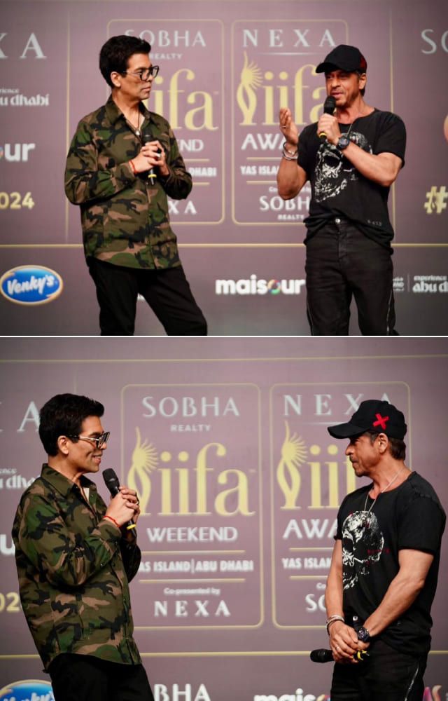 During the IIFA press conference, the actor roasted the filmmaker for not rehearsing to host the highly anticipated award function.