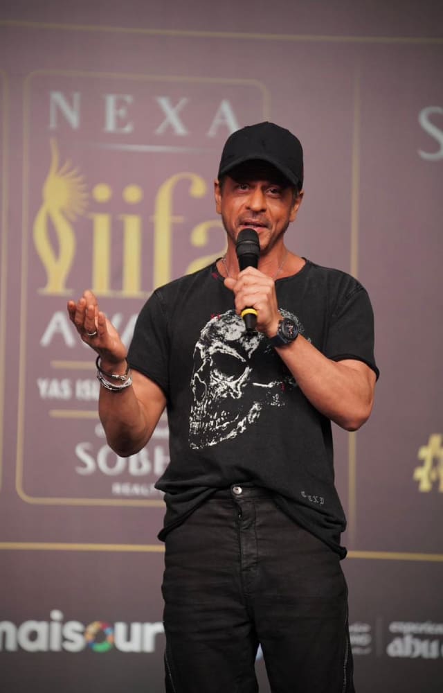 The DDLJ actor was seen at the press conference of the International Indian Film Academy Awards (IIFA) 2024. He will be hosting this year`s award function.