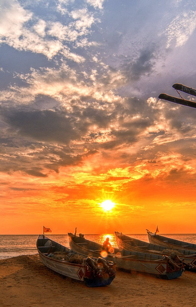 Kerala`s coastline is dotted with beautiful beaches such as Kovalam, Varkala, and Marari. These spots are perfect for enjoying water sports.