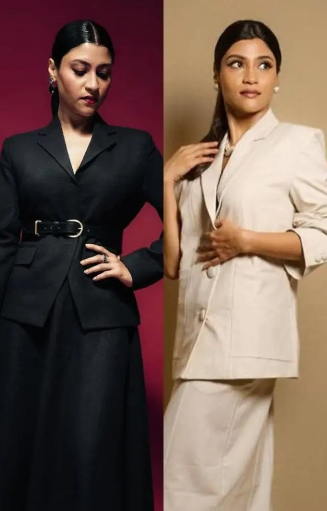 Black & White looks inspired by Konkana 