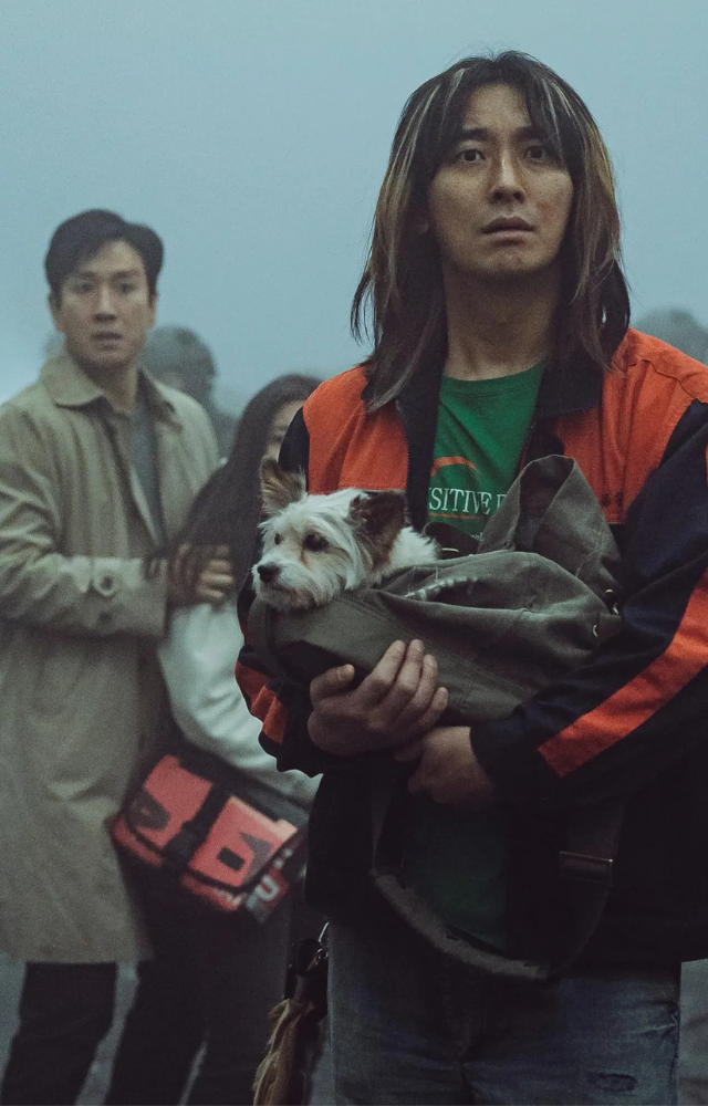 A disaster thriller where survivors on a collapsing bridge face chaos and experimental attack dogs in a fight for survival.
