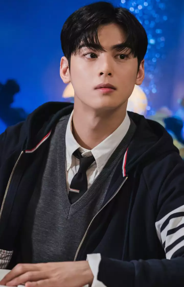 With his handsome visuals and acting skills, Cha Eun-woo has starred in several popular dramas, including True Beauty and My ID is Gangnam Beauty.