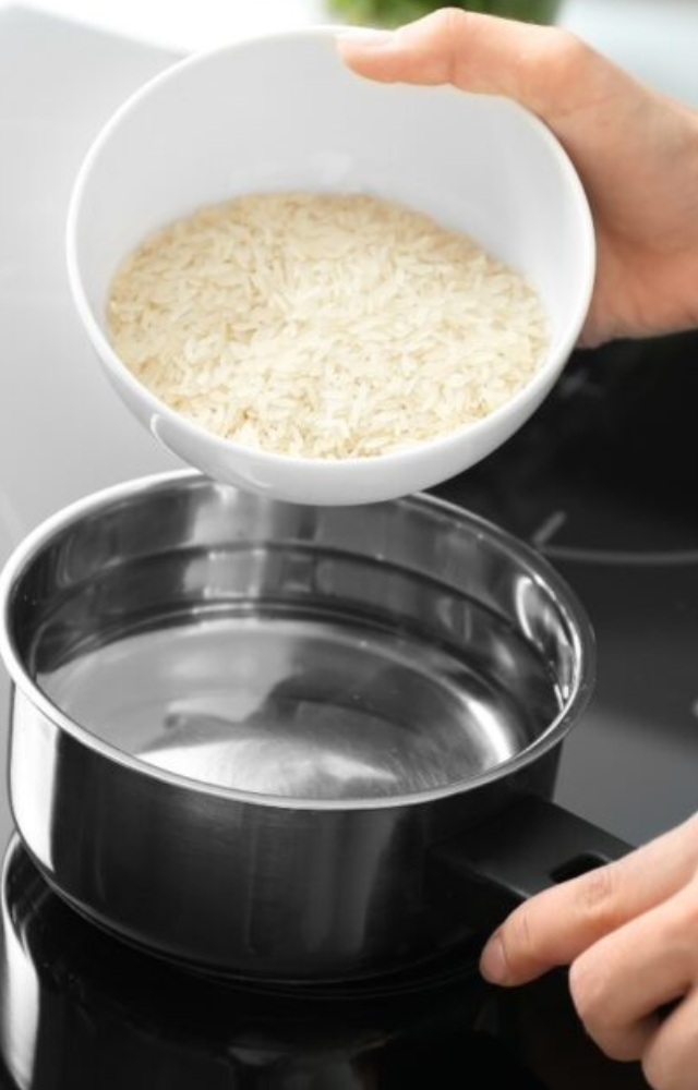 Remaining cooking water or the water from rinsing your vegetables can be used to water your plants, the garden, or small plants in storage.