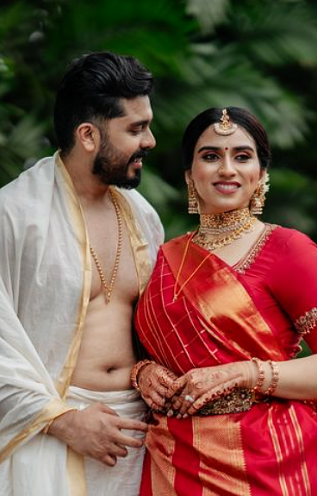 Lovely moments from Malavika`s wedding