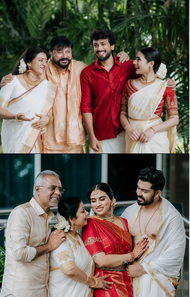  The enchanting moments from Malavika Jayaram and Nav Gireesh’s wedding album were captured in frames