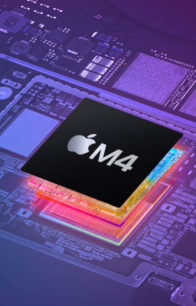 Next-gen chip with 10 cores, boosting performance and efficiency.