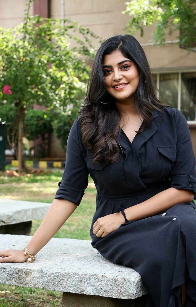 Impressed by her work in Oru Vadakkan Selfie, director Gautham Vasudev Menon cast her as the female lead in the Tamil film Achcham Enbadhu Madamaiyada