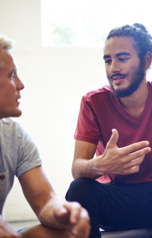Talk openly with friends, family, and colleagues about mental health.