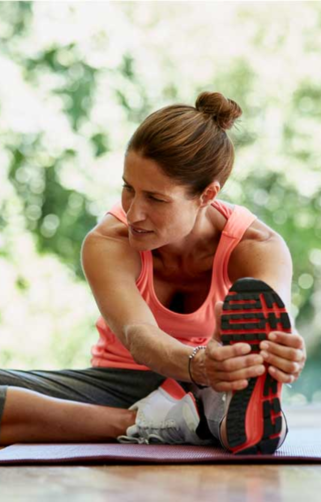 Physical activity is a great outlet for pent-up frustration and tension. Exercise helps your body release built-up stress hormones, leaving you feeling calmer.