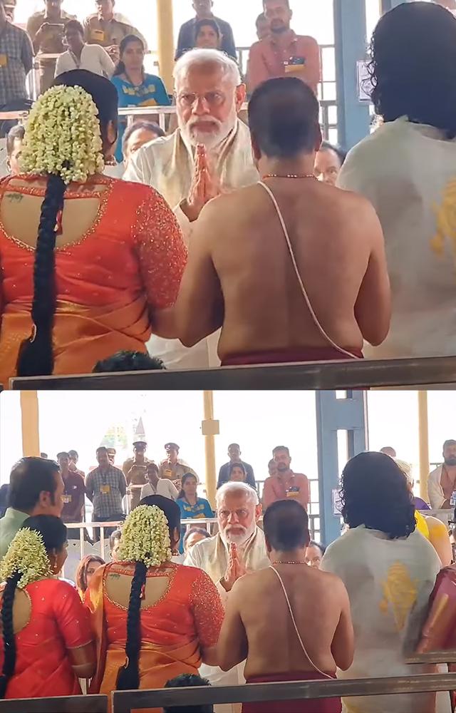 PM Modi at Gopi`s daughter Wedding