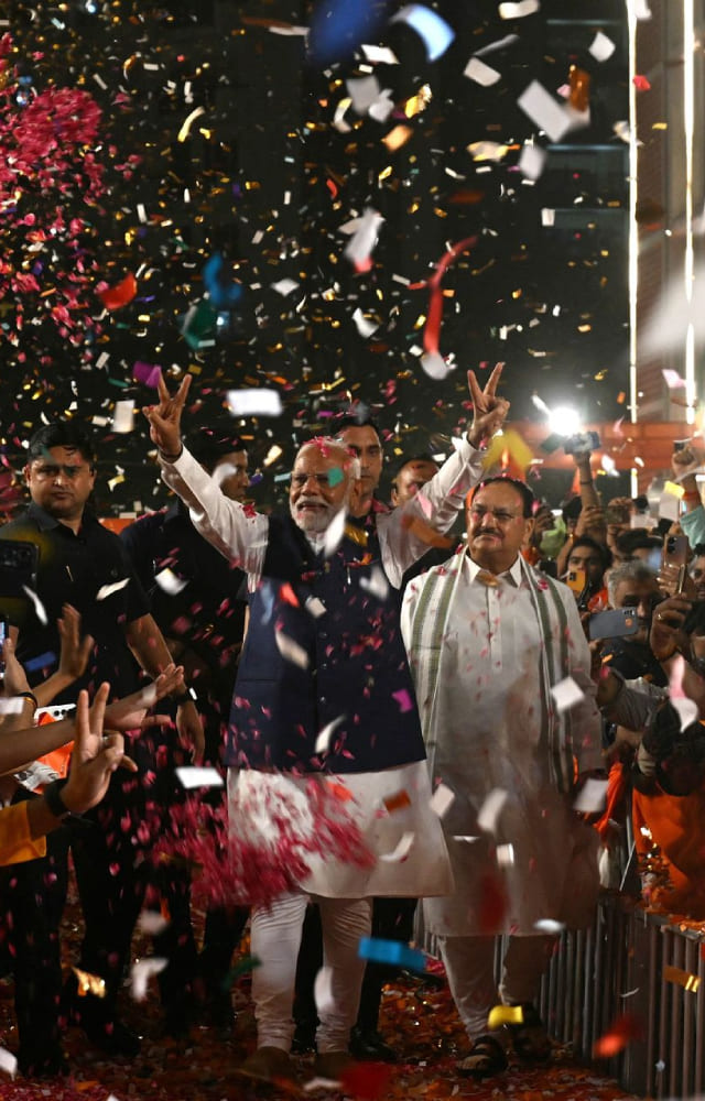 Narendra Modi had a consecutive win for the third time in Lok Sabha elections. He is likely to swear in as India`s prime minister on June 8.