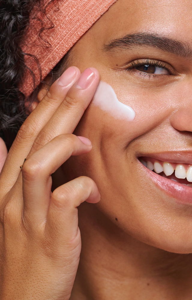 Lock in moisture by applying your cream or lotion right after washing your face.