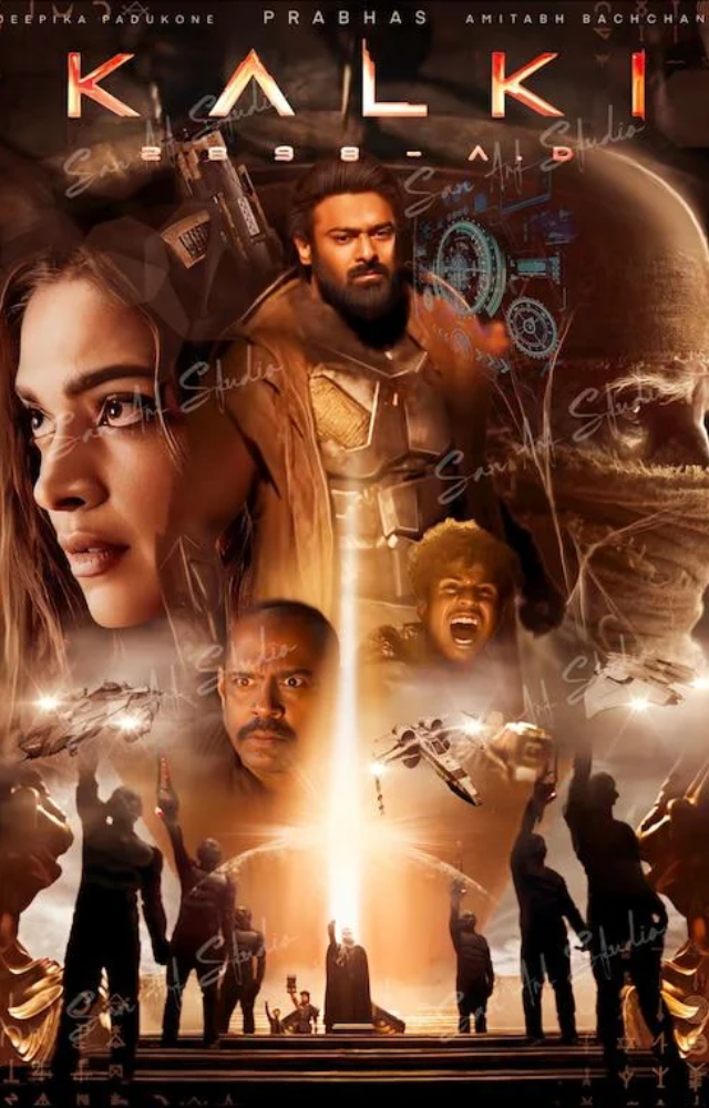 Touted as the most expensive Indian film, Kalki stars Prabhas, Amitabh Bachchan, Deepika Padukone, Disha Patani, and Kamal Haasan in lead roles.