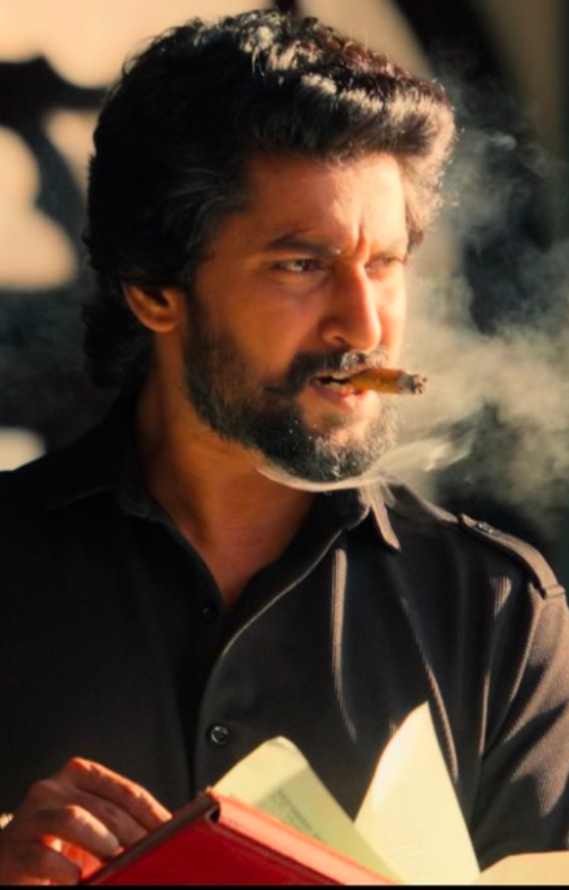 Nani steps into the shoes of IPS officer Arjun Sarkaar, showcasing a never-before-seen intense and aggressive side, promising a treat for his fans.