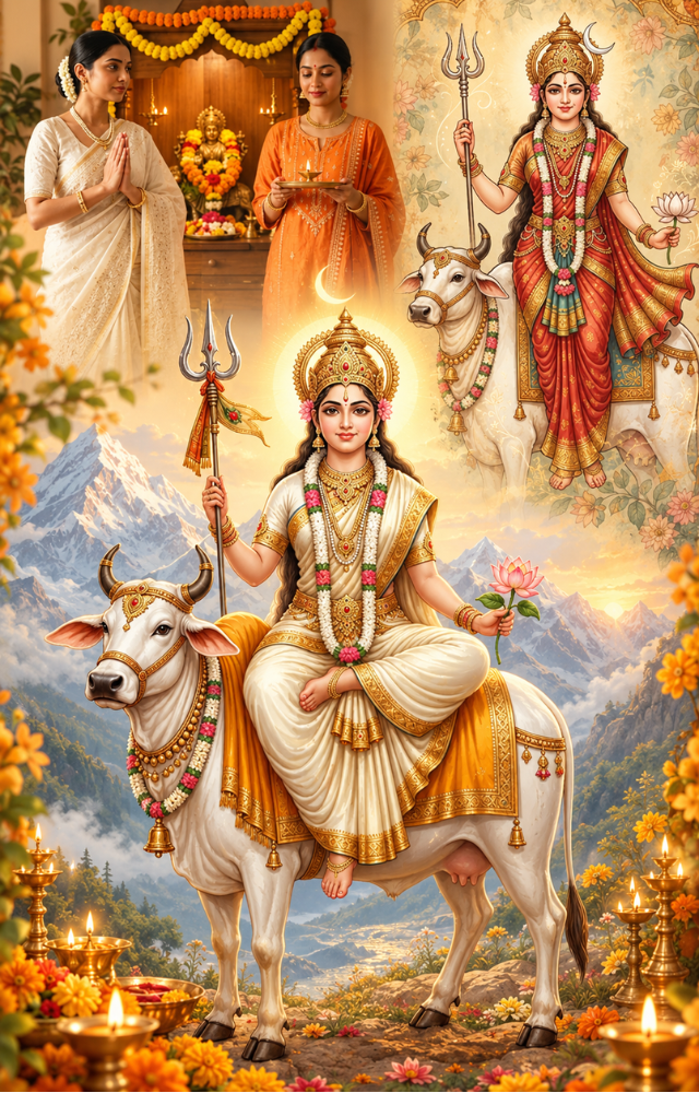Navratri Day 1: Worship Maa Shailputri