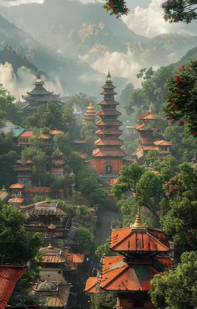 Home to the magnificent Himalayas, Nepal offers a serene, snow-peaked mountain view with a thriving culture. Indians can also travel using just their voter ID.