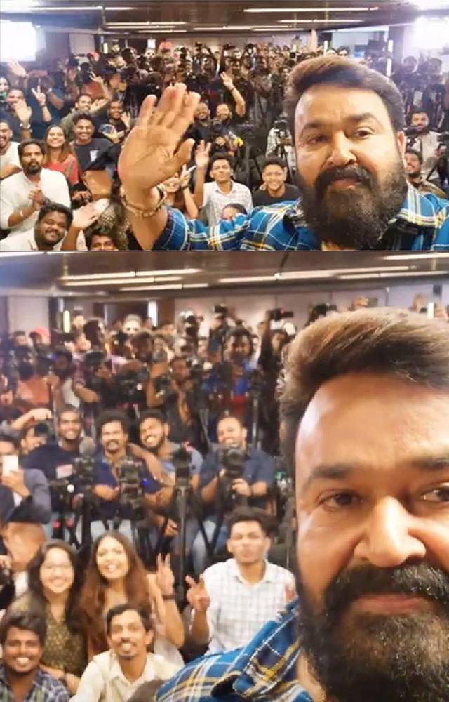 Mohanlal selfie video goes viral