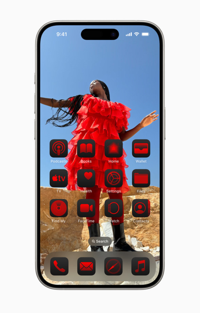 iPhone users can now customize the Home Screen, Lock Screen, and Control Center. Apps and widgets can be placed anywhere, including above the dock.