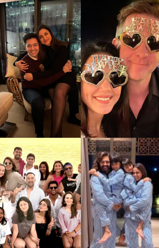 New Year 2025: Actor Festivities