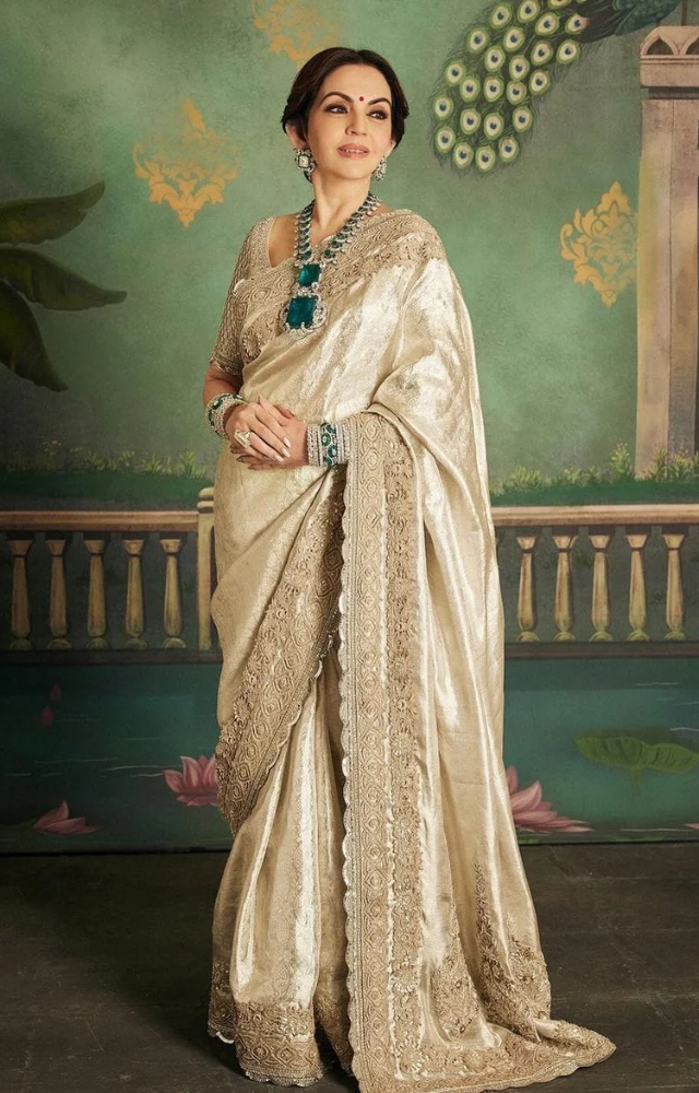 Saree Draping Inspo From Nita Ambani