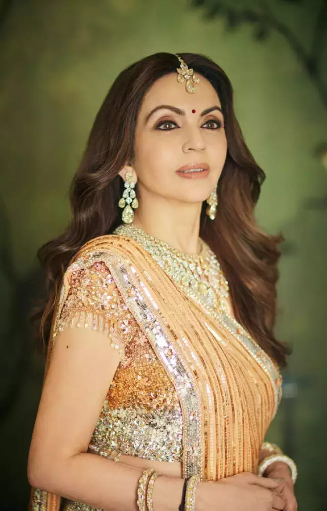 The entrepreneur and matriarch of the Ambani family, who is in her sixties, credits her glowing health to fitness and a balanced diet.
