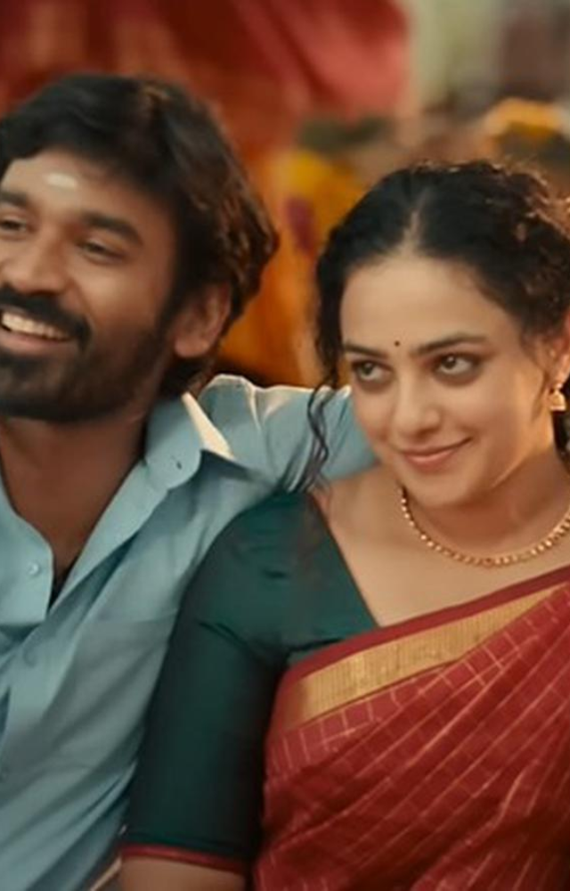 Nithya as Shobana in Thiruchitrambalam shines with her heartfelt performance, earning her a National Award for Best Actress.

