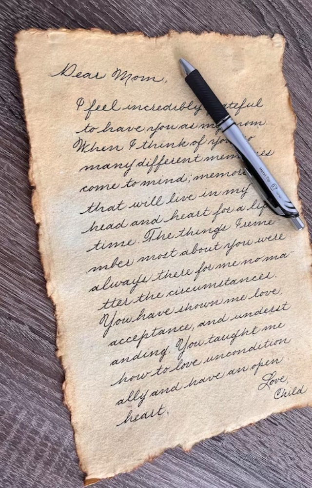 Write heartfelt letters or notes to each friend, detailing what you value about them and recalling special moments you’ve shared.