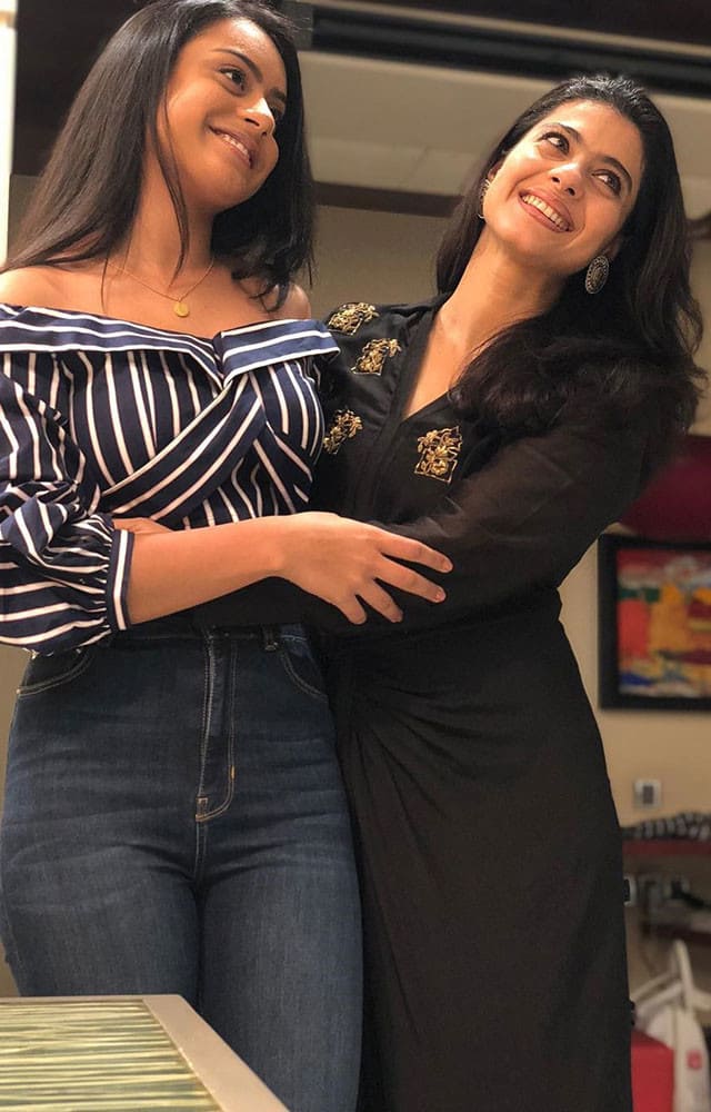 Nysa Devgn looks like a Jr. Kajol and we love how the two complement each other.