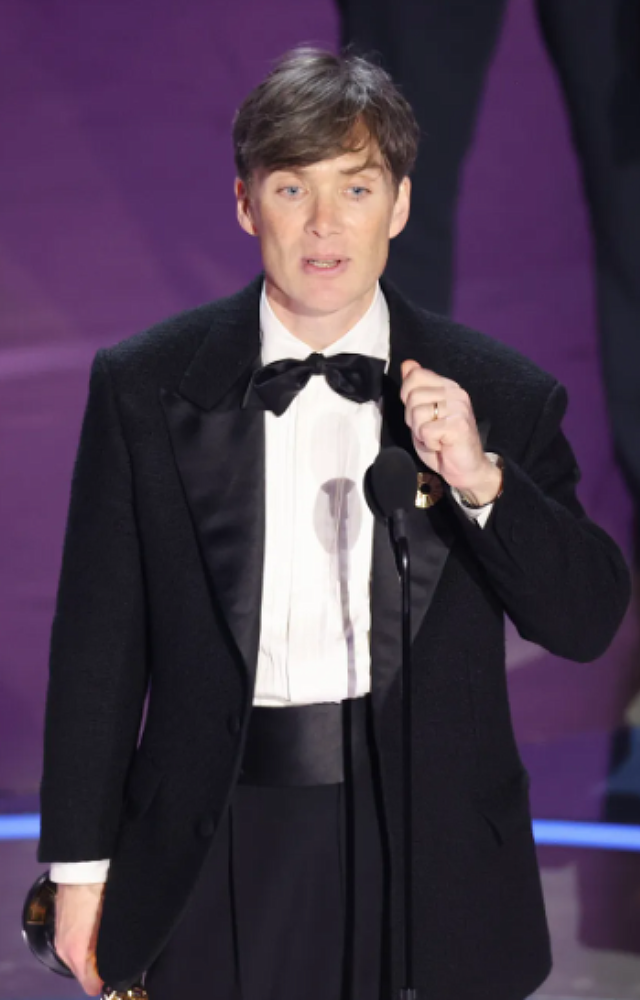 Cillian Murphy, the talented actor, received the Best Actor award at the oscars. Murphy is known for his ability to transform into diverse characters