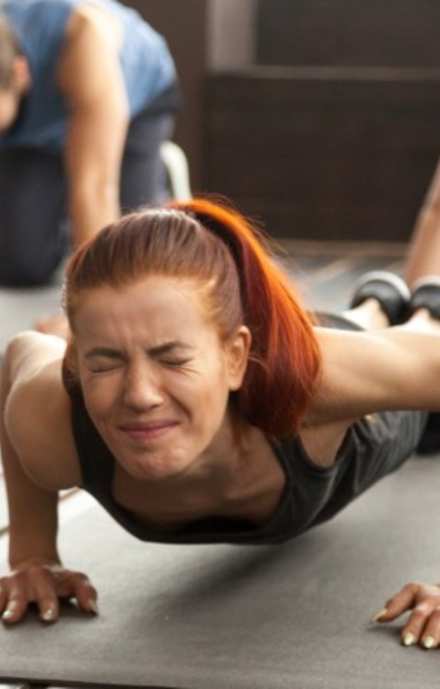 When you exercise intensely, your muscles store more glycogen (a form of glucose). Glycogen binds with water, leading to temporary weight gain.

