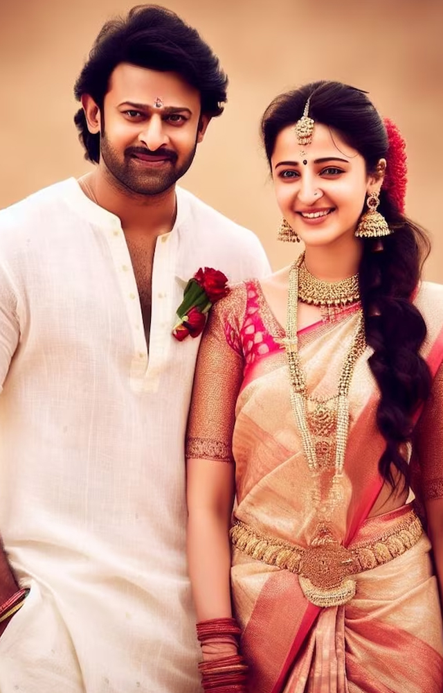 Prabhas and Anushka radiate cuteness in this AI-generated image