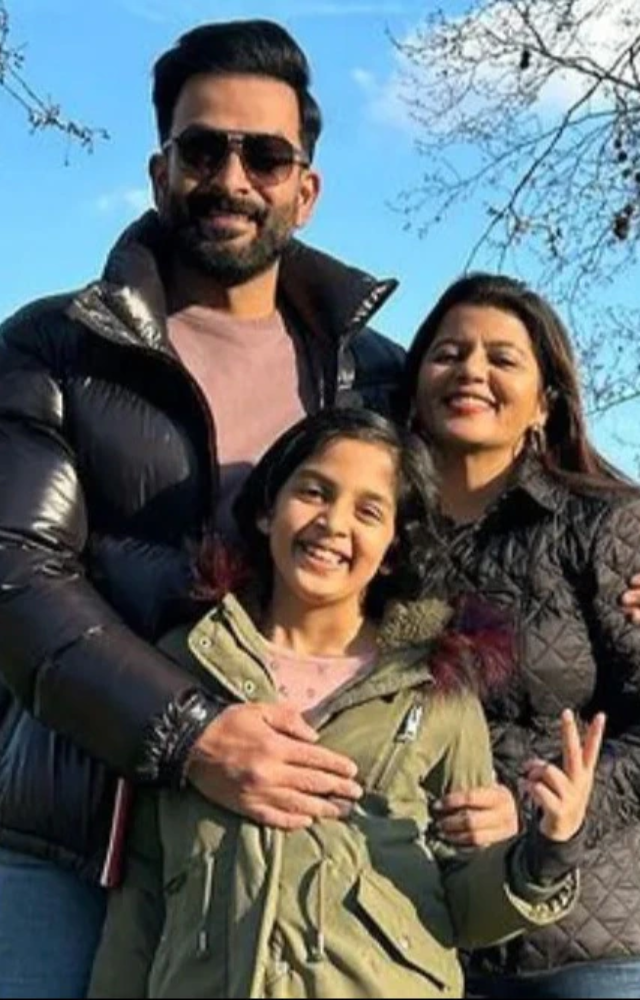 Prithviraj as a Devoted Family Man