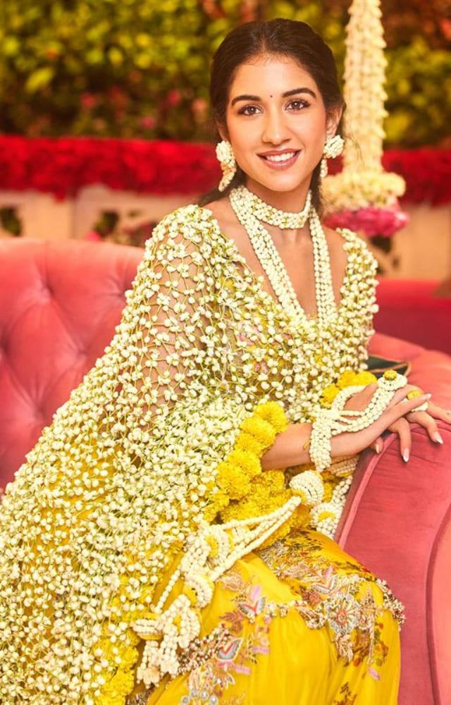 Radhika Merchant`s Gorgeous Haldi Look