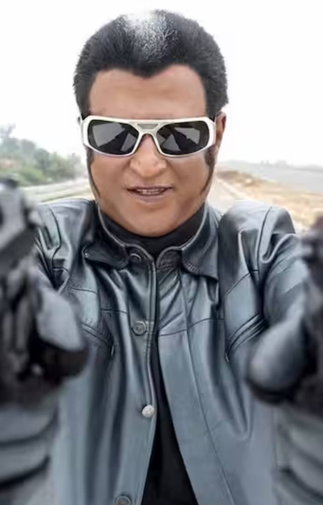 A sci-fi thriller featuring Rajinikanth as a scientist and his humanoid robot.