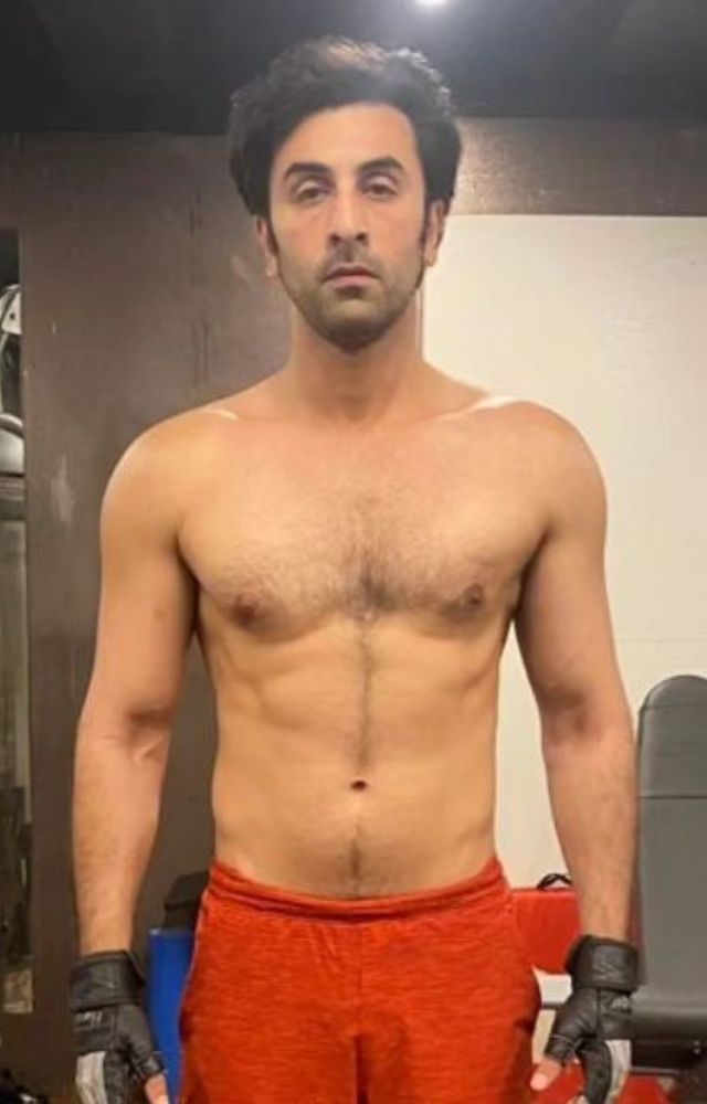 Ranbir Kapoor had to bulk up for the film, which involved intense exercises and a strict diet plan.
