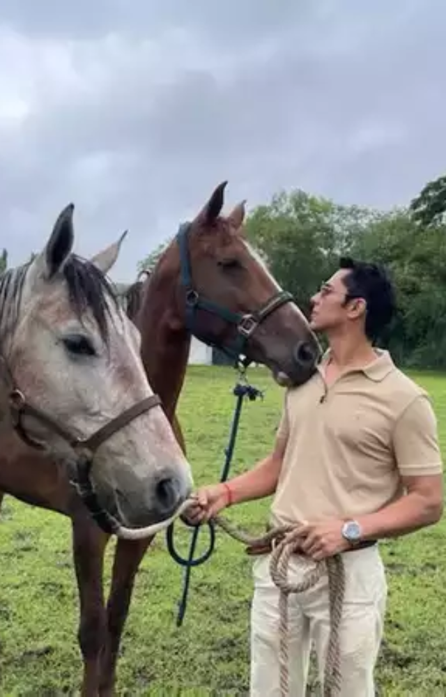 Randeep Hooda is a passionate horse lover and owns a horse. He`s an accomplished equestrian and often shares his love for horses on social media.