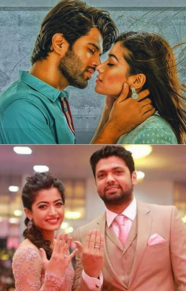 sachin and babi light blue dress Rakshit Shetty And Rashmika Mandanna Engagement, Event Gallery, Rakshit  Shetty And Rashmika Mandanna Engagement, Rakshit Shetty main image 1