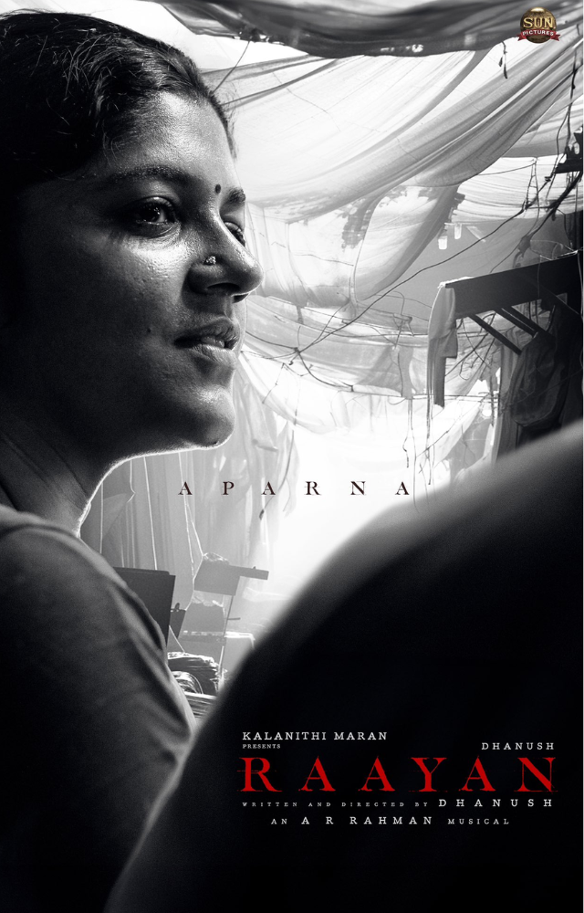 With Dhanush in the lead, 'Raayan' features an ensemble cast including S. J. Suryah, Prakash Raj, Selvaraghavan, ensuring an engaging narrative.