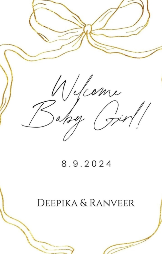 Padukone-Singh Baby: A Glimpse