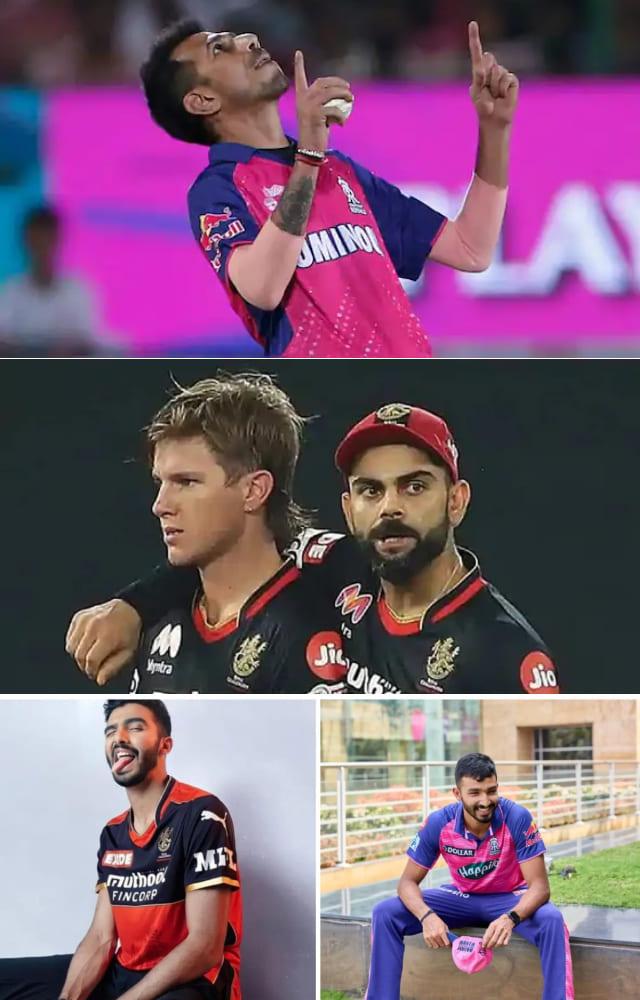 Bangalore Vs. Rajasthan: Common Players