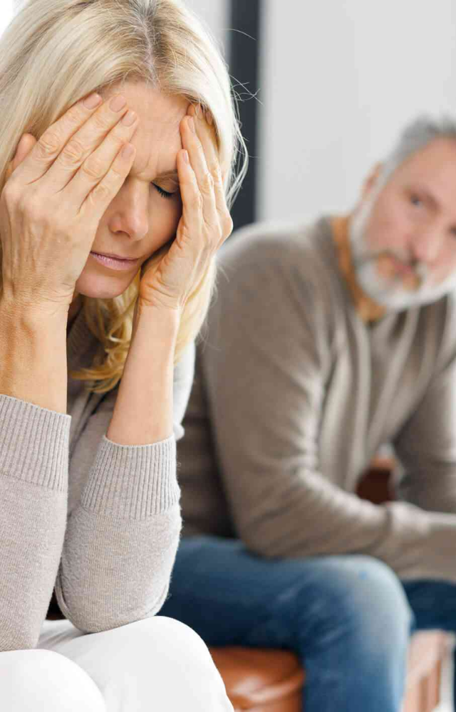 Some people react defensively or with anger. This communication pattern can hinder genuine dialogue and understanding between couples
