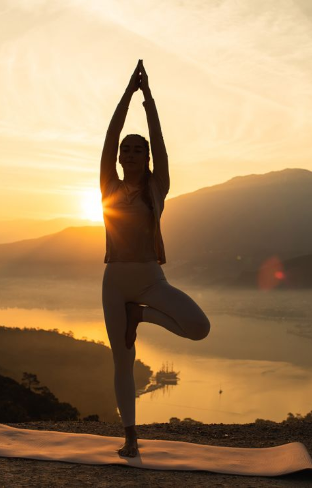 Focus on physical and mental well-being by maintaining a balanced diet, exercising regularly, and practicing mindfulness or meditation.