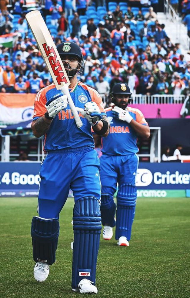 Virat Kohli and Rohit Sharma displayed an electric performance throughout the T20 World Cup tournament. It was a visual treat to watch them in action.