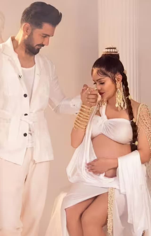For the longest time, she and her husband, Abhinav Shukla, remained tight-lipped about their pregnancy. The couple is now blessed with lovely twins.
