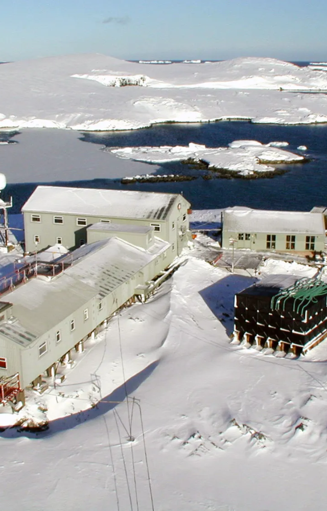 A remote research station with minimal tech interference. With no towers nearby, phones are essentially useless here.
