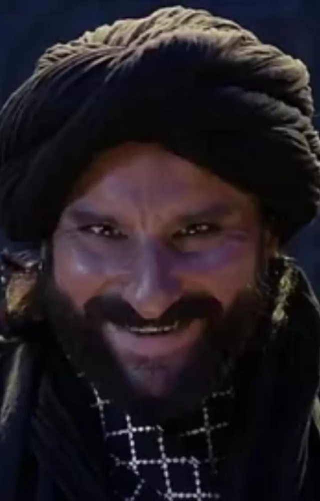 The actor played the role of Udaybhan Singh Rathore, a Mughal general during the Aurangzeb rule. Saif in a negative role was brilliantly convincing.